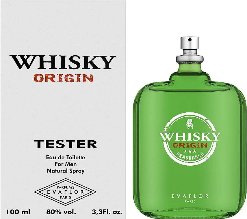 Evaflor Whisky Origin Туалетна вода (Тестер без кришечкою) - фото N2