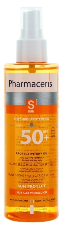 Pharmaceris Солнцезащитное масло S Protective Dry Oil SPF50 - фото N1