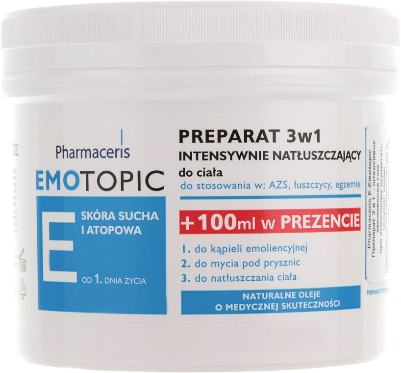 Pharmaceris Препарат 3в1 для восстановления липидного слоя кожи E Emotopic Lipid-Replenishing Formula 3in1 - фото N2