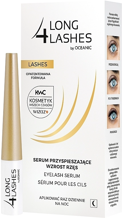 Long4Lashes Сыворотка, ускоряющая рост ресниц Serum - фото N4