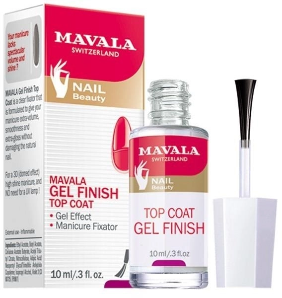 Mavala Гель-фініш Фіксатор лаку Top Coat Gel Finish - фото N1