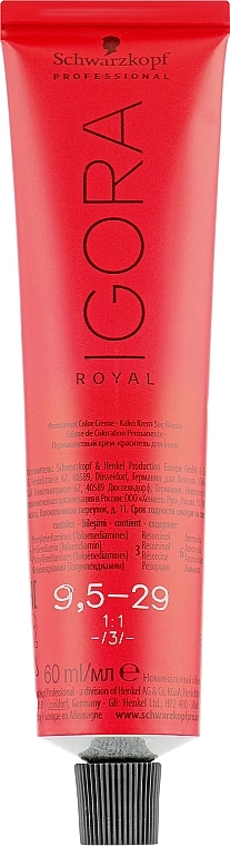 Schwarzkopf Professional Перманентная крем-краска для волос Igora Royal PearlEscence - фото N2