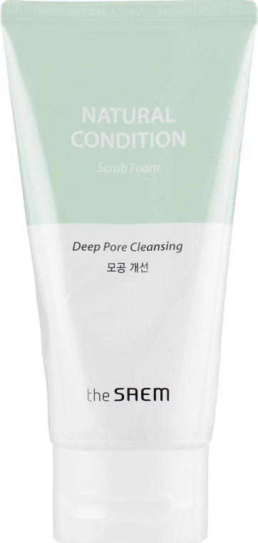 The Saem Пінка-скраб для вмивання очищаюча Natural Condition Cleansing Scrub Deep Pore Cleansing - фото N1