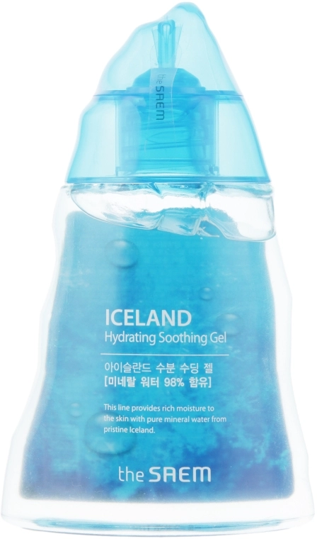 The Saem Увлажняющий минеральный гель Iceland Hydrating Soothing Gel - фото N1