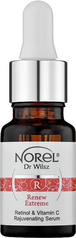 Norel Сыворотка восстанавливающая с ретинолом и витамином С Renew Extrem Retinol&Vitamin C Rejuvenating Serum - фото N1