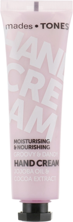 Mades Cosmetics Крем для рук Tones Body Hand Cream Groovy&Dandy - фото N1