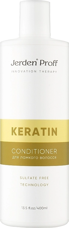 Jerden Proff Кондиціонер для волосся безсульфатний з кератином Sulfate Free Conditioner - фото N1