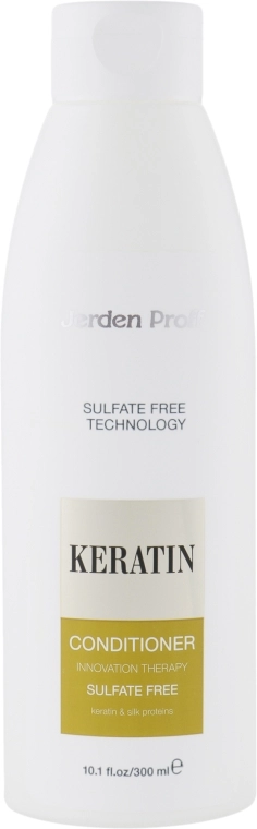 Jerden Proff Кондиціонер для волосся безсульфатний з кератином Sulfate Free Conditioner - фото N4