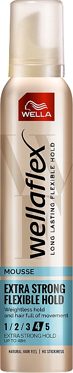 WELLA Мус для укладання волосся екстрасильної фіксації Wellaflex - фото N1