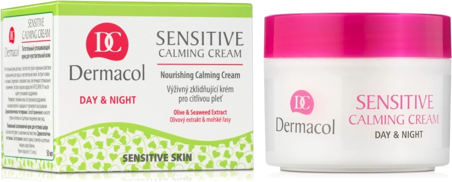 Dermacol Питательный успокаивающий крем для чувствительной кожи Sensitive Calming Cream - фото N2