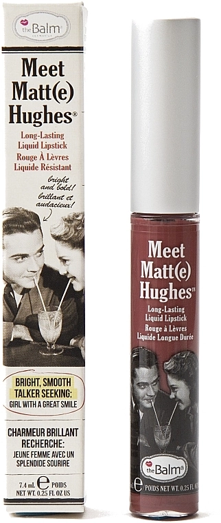 TheBalm Meet Matte Hughes Жидкая матовая помада - фото N1