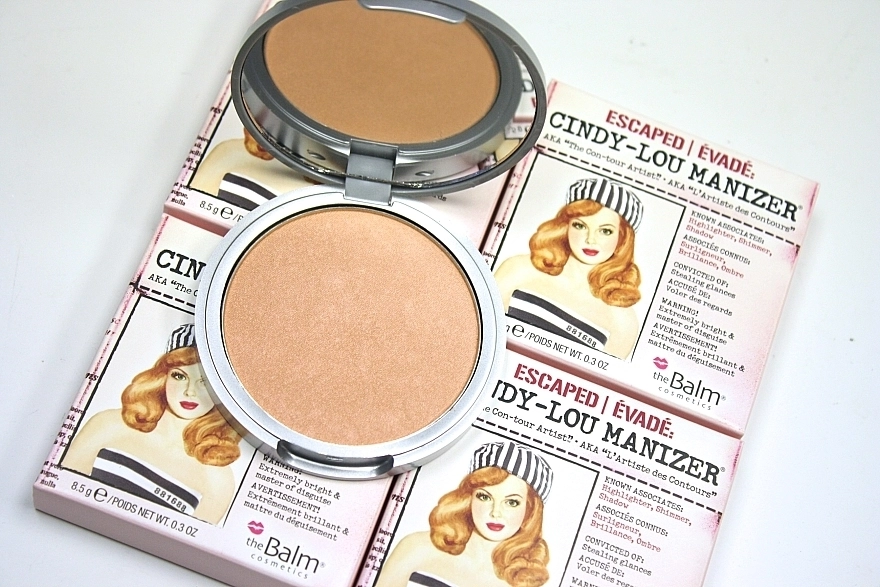 TheBalm Cindy-Lou Manizer Highlighter & Shadow Хайлайтер, шиммер и тени - фото N4