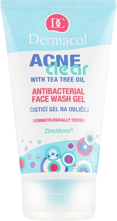 Dermacol Гель для умывания антибактериальный Acne Clear Antibacterial Face Wash Gel - фото N1