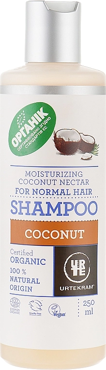 Urtekram Шампунь "Кокос" Coconut Shampoo - фото N1
