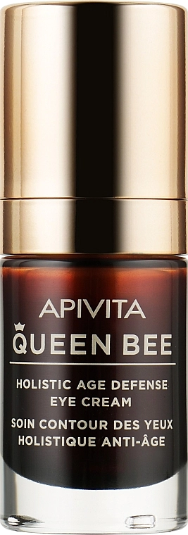 Apivita Крем для шкіри навколо очей з маточним молочком в ліпосомах Queen Bee Holistic Age Defence Eye Cream - фото N1