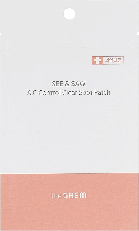The Saem Патчі для проблемної шкіри See & Saw A.C Control Spot Patch - фото N1
