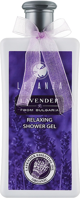 Leganza Гель для душа расслабляющий Lavender Relaxing Shower Gel - фото N1