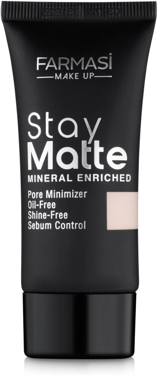 Farmasi Stay Matte Foundation Устойчивый матирующий тональный крем - фото N1