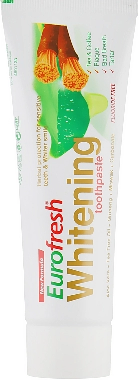 Farmasi Отбеливающая зубная паста EuroFresh Whitening Toothpaste - фото N2