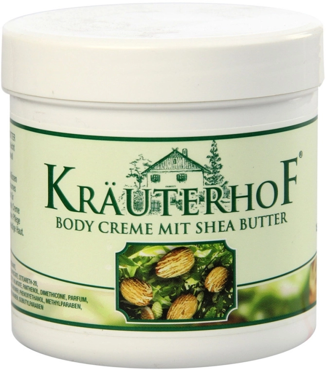 Krauterhof Крем для тіла з маслом ши Body Cream With Shea Butter - фото N1