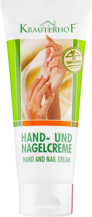 Krauterhof Крем денний для рук і нігтів з вітамінами Hand Cream (Туба) - фото N1