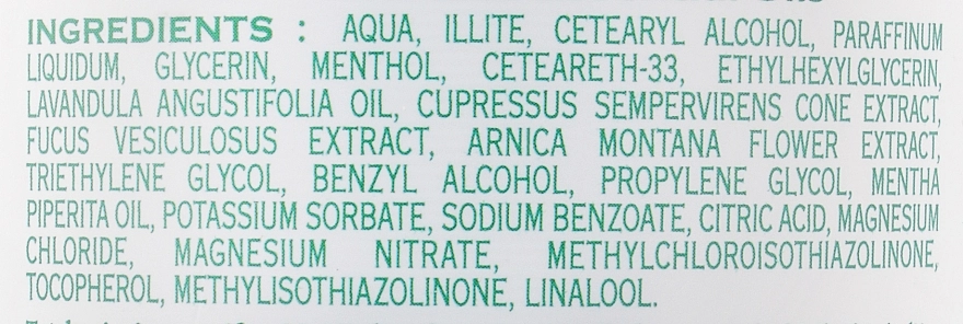 Medicafarm Кріо-Аргіл маска-глина з рослинами і ефірними маслами «Заморожуючий ефект» для тіла Argile de Soin Cryo-Argil Plantes & Huiles essentielles «Effet Glacial» - фото N3