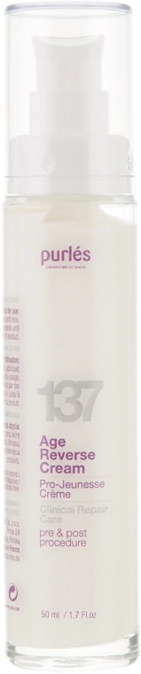 Purles Омолоджуючий крем для обличчя Clinical Repair Care 137 Age Reverse Cream - фото N1