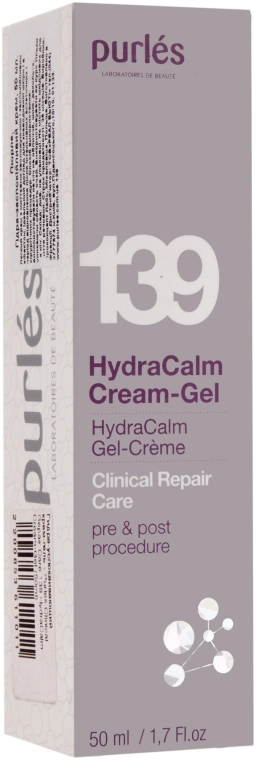 Purles Гидроуспокаивающий крем-гель Clinical Repair Care 139 HydraCalm Cream-Gel - фото N3