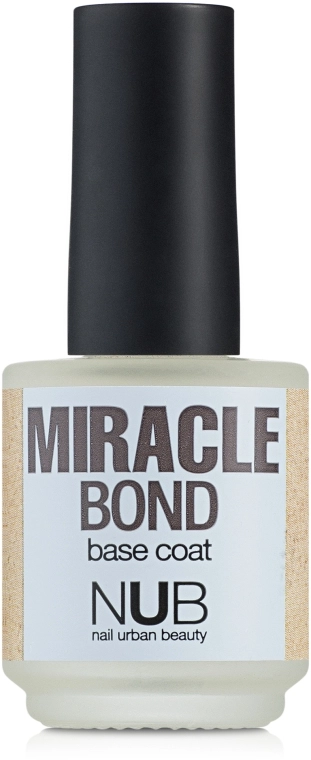 NUB Базове покриття для нігтів Miracle Bond Base Coat - фото N1