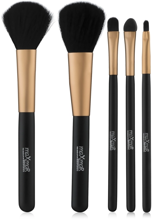 Набор кистей для макияжа - MaxMar MB-203 Brushes Set, 5 шт - фото N1