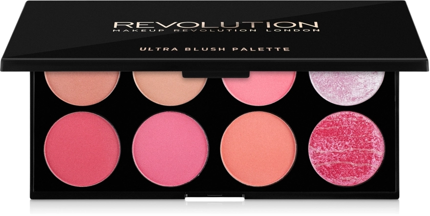 Makeup Revolution Blush Palette Палетка з 8 рум'ян - фото N1