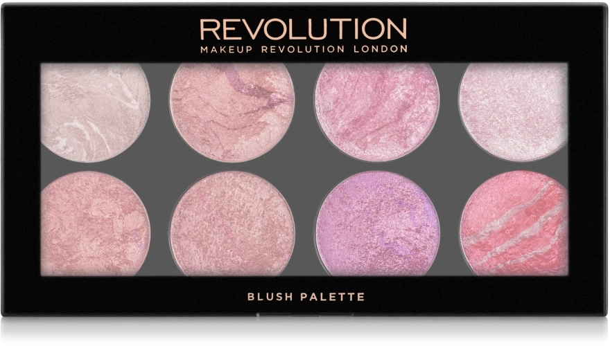 Makeup Revolution Blush Palette Палетка з 8 рум'ян - фото N4