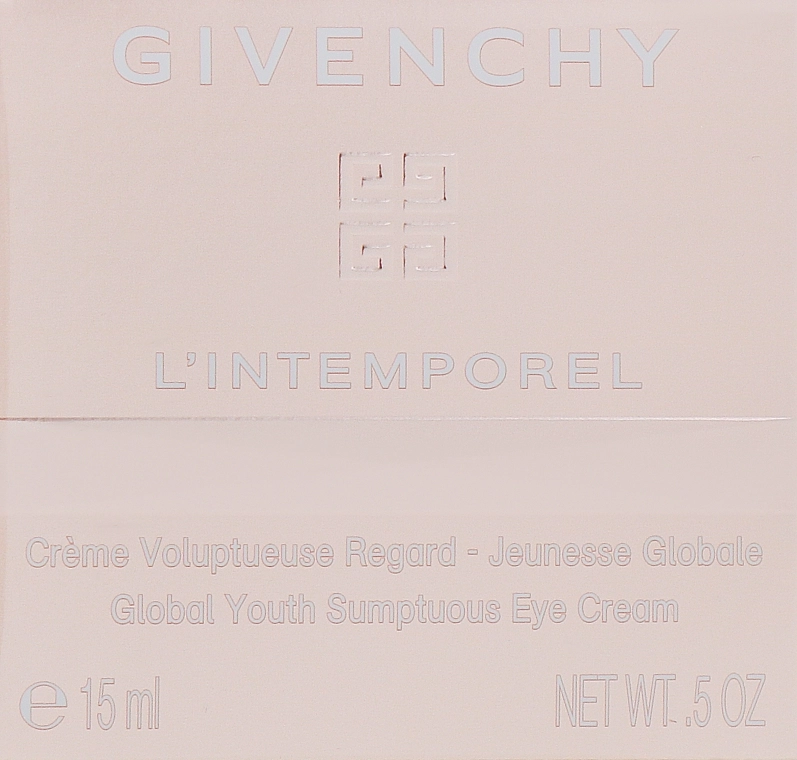 Givenchy Крем для кожи в области вокруг глаз L`Intemporel Global Youth Sumptuous Eye Cream - фото N1