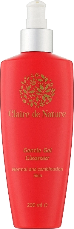 Claire de Nature Крем-гель для умывания для нормальной и комбинированной кожи Gentle Gel Cleanser For Normal And Combination Skin - фото N1