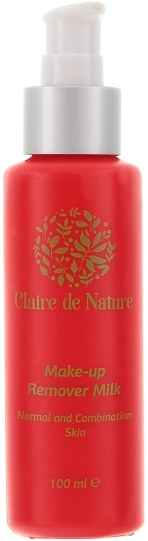 Claire de Nature Молочко для снятия макияжа для нормальной и комбинированной кожи лица Make-up Remover Milk For Normal And Combination Skin - фото N1