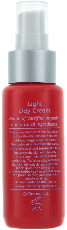 Claire de Nature Денний легкий крем для жирної шкіри Light Day Cream For Oily Skin - фото N2