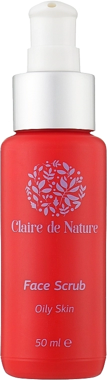 Claire de Nature Скраб для жирной кожи лица Face Scrub For Oily Skin - фото N1
