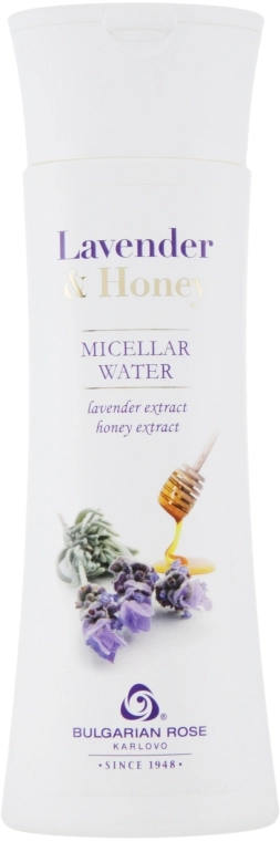 Bulgarian Rose Мицеллярная вода "Лаванда и мед" Lavender And Honey Micellar Water - фото N1