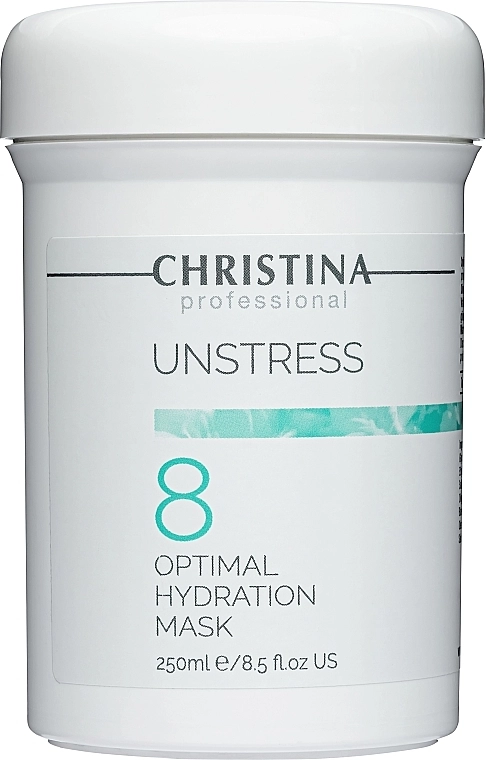 Оптимально зволожувальна маска (8) - Christina Unstress Optimal Hydration Mask, 250ml - фото N1