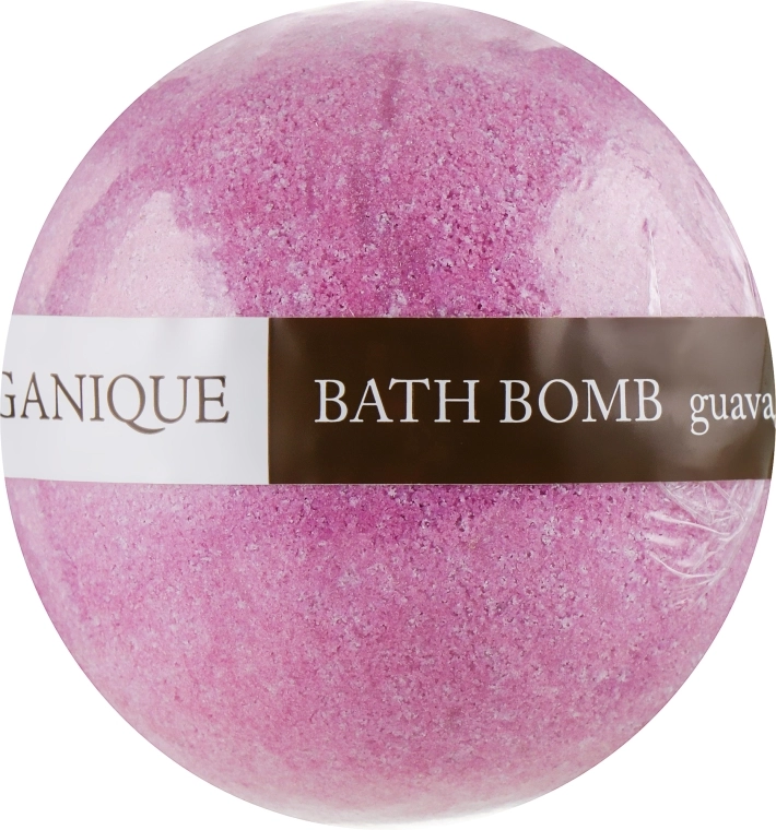 Organique Шипуча куля для ванни "Гуава" Bath Bomb Guava - фото N1