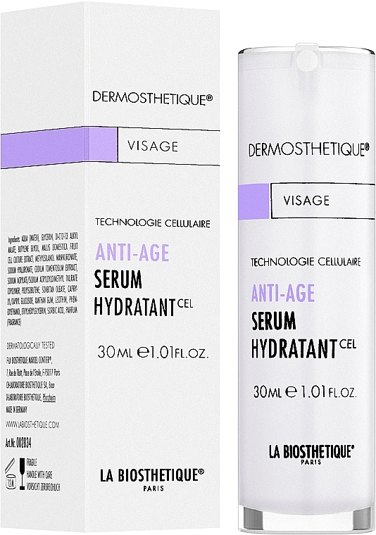 La Biosthetique Клеточно-активная увлажняющая сыворотка Dermosthetique Serum Hydratant - фото N1