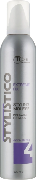 TICO Professional Мусс для волос экстра сильной фиксации Stylistico Extreme Fix Hair Mousse - фото N1