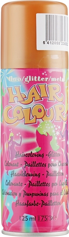 Sibel Кольоровий спрей для волосся "Metall", золотий Coloured Hair Spray - фото N1