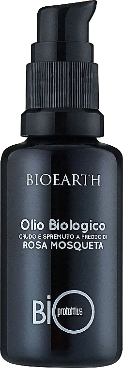 Bioearth Органическое масло розы москета Bioprotettiva Olio Biologico - фото N2