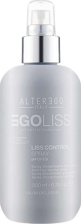 Alter Ego Розгладжувальний захисний термоактивний спрей Egoliss Liss Control Spray - фото N4