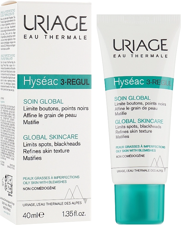 Uriage Універсальний догляд для комбінованої шкіри Hyseac 3-Regul Soin Global - фото N2