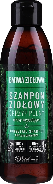 Barwa Шампунь с экстрактом хвоща полевого против выпадения волос Herbal Horsetail Shampoo - фото N1