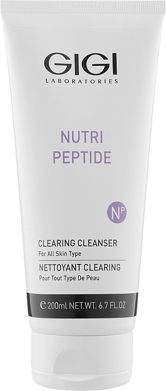 Gigi Очищающий гель Nutri-Peptide Clearing Cleancer - фото N1