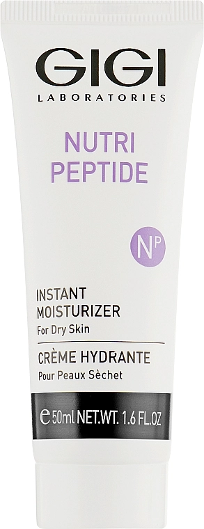 Gigi Пептидний крем "Миттєве зволоження" Nutri-Peptide Instant Moisturizer for Dry Skin - фото N1