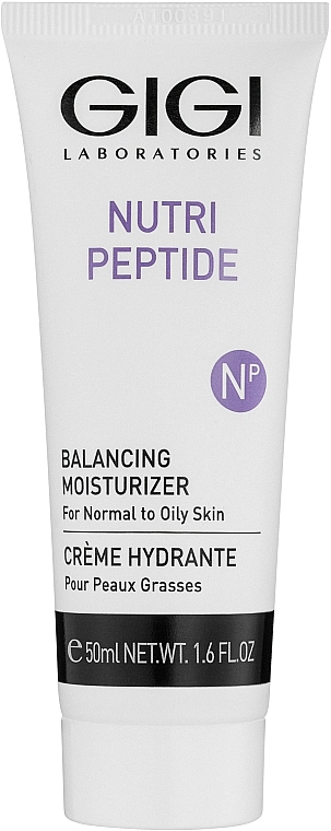 Gigi Пептидный крем для жирной и комбинированной кожи Nutri-Peptide Balancing Moisturizer Oily Skin - фото N1